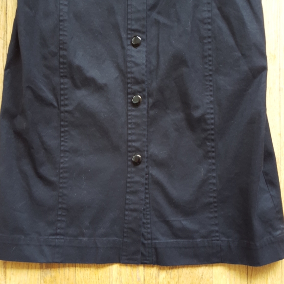 Talbots button-up dress with ruffles 8 - Picture 3 of 6